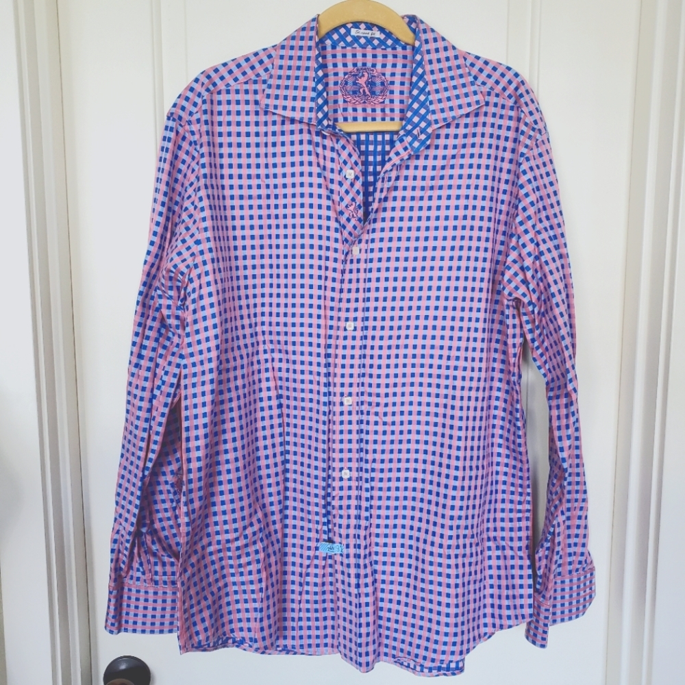 Men's Bugatchi Striped Long Sleeve Shirt
